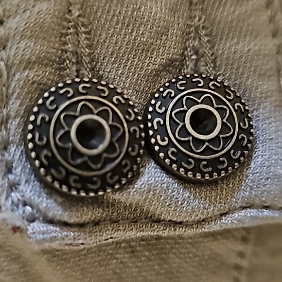 KHAKI STRETCH JEANS BY SABRINA LAUREN - Picture 4 of 4